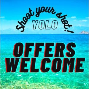 REASONABLE OFFERS WELCOME